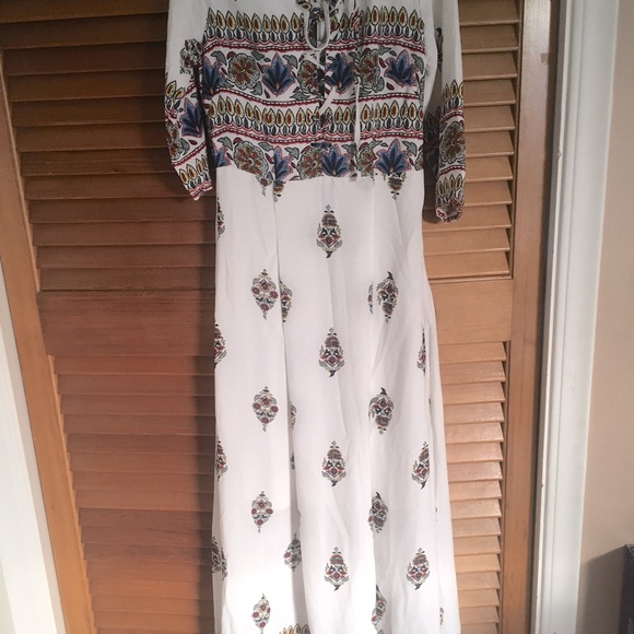 Boohoo dress  3/4 sleeve  maxi dress NWT - Picture 2 of 9